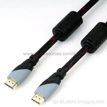HDMI® M to M Double Mould Cable with RoHS Compliant Material, Supports 1080P, High Performance